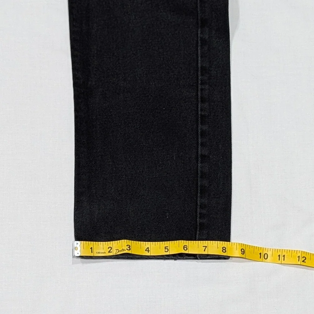Levi's 511 Slim Fit Red Tab Black Denim Jeans Mens W33 L32